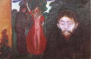 Edvard Munch Envy oil painting artist